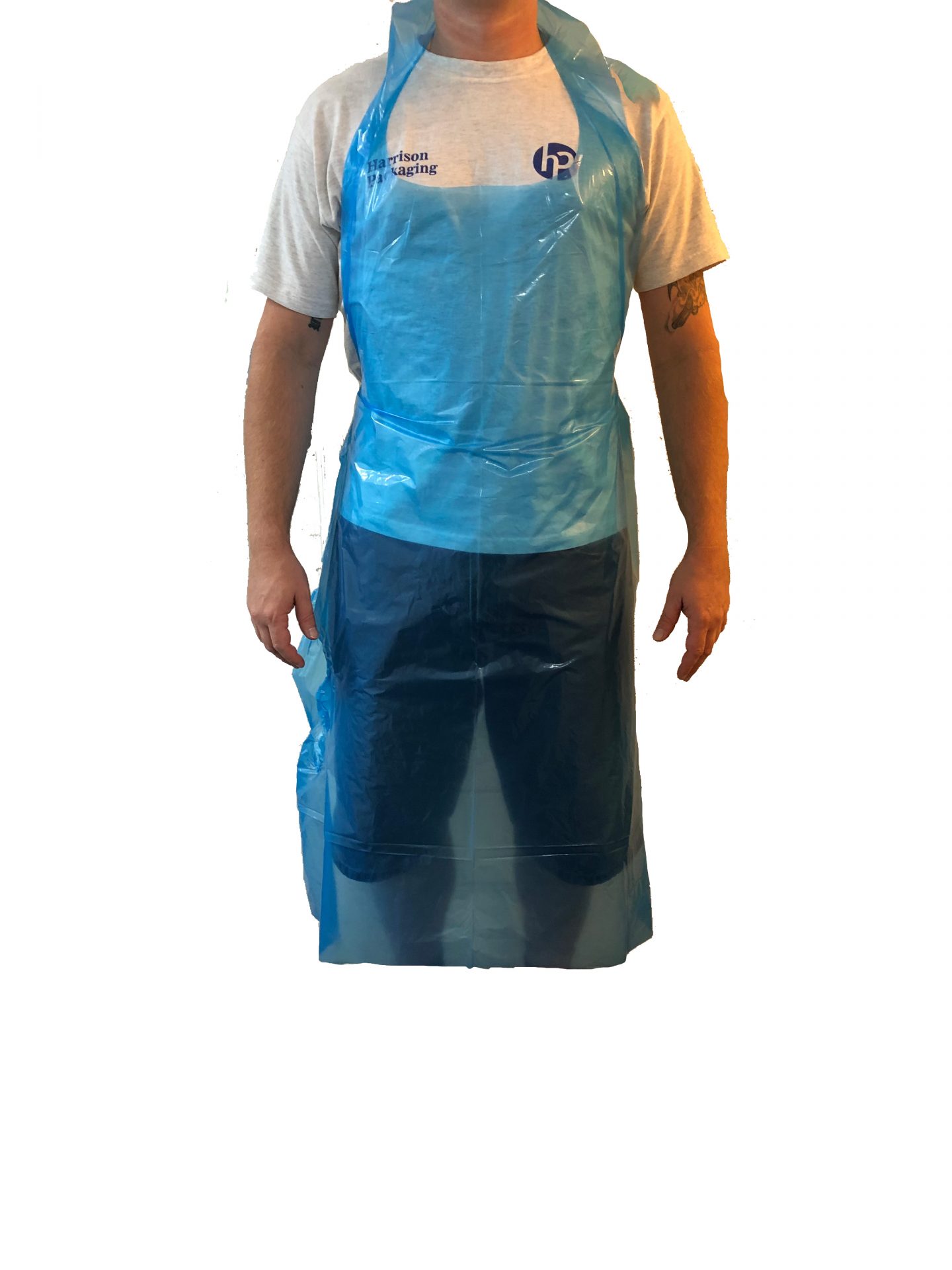 Blue Disposable Aprons